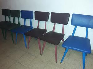 6 sillas bien firmes