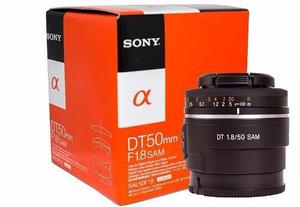 Sony Dt50mm F1,8 Sam Sal50f18+filtro Uv Mc Kenko Ramos