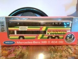 Colectivo Micro Omnibus Bus Welly 1:64 De Colección