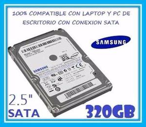 DISCOS DUROS DE 320GB Y 500GB SLIM DE 2.5" NUEVOS ! ACEPTO