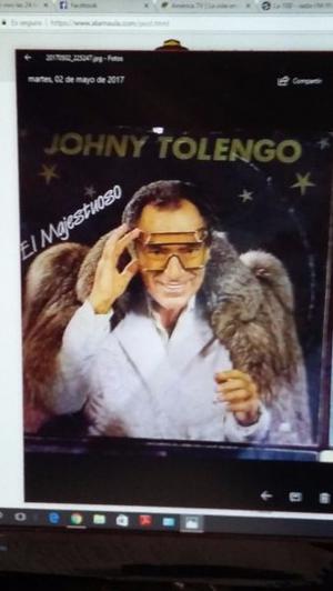 Disco de vinilo de Jhony Tolengo