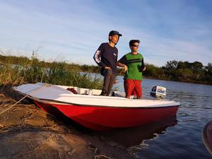 Liquido Bote pescador 390 motor 25 hp