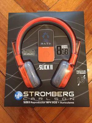 Reproductor Mp4 8gb + Auriculares Stromberg Carlson Slick Ii
