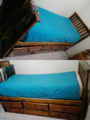Cama 1 plaza marinera