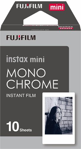 Film Rollo Pack 10 Fotos Instax Mini 8 Fujifilm Fuji Monocro