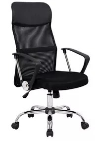 Sillon Ejecutivo Gerencial Respaldo Alto Tela Mesh Oficina 