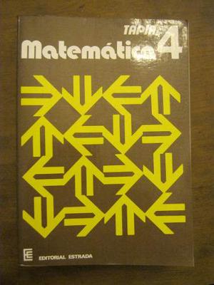 Tapia Matematica 4 Editorial Estrada