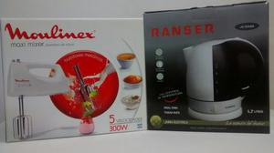 Batidora Moulinex Maxi Mixer + Jarra Electrica Ranser 1.7l
