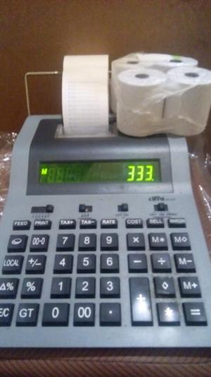 Calculadora con impresor, vendo o permuto