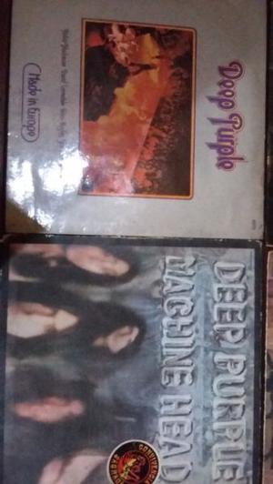 Discos de vinilo de las mejores bandas (Deep Purple, Yes,