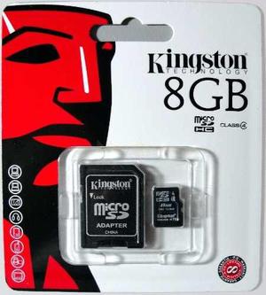 Kingston Memoria Microsd 8gb Clase 4