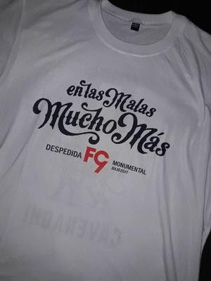 Remera Futbol Niño River Cavenaghi Despedida Gracias Fc9 !!