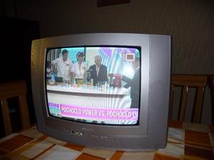 Televisor phillips color 14" con entrada de video y control