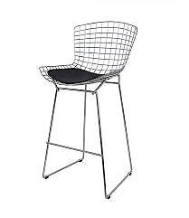 banqueta bertoia cromada