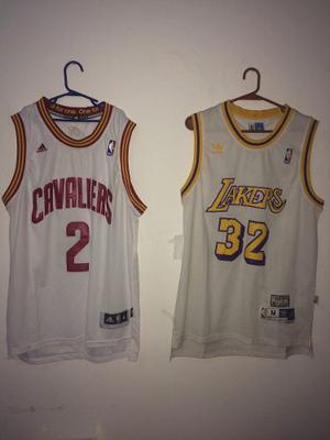 Camisetas Nba La Lakers Y Cleveland Cavaliers