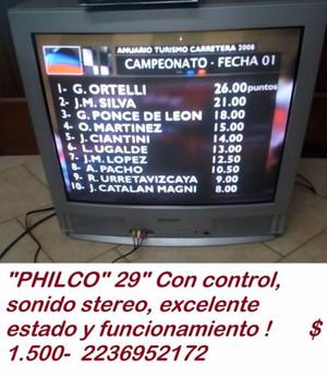 Philco 29" con control