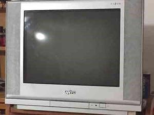 TELEVISOR SANYO 21 pulgadas pantalla plana stereo con manual