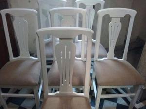 elegantes sillas en roble de eslavonia