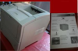ibm infoprint 21 impresora con duplex: imprime a doble cara