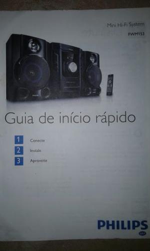 minicomponente philips control remoto