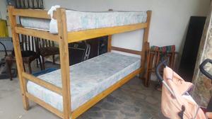 Cama superpuesta cama doble