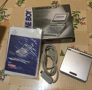 Consola Game Boy Advance Con Caja+manuales+cargador+juegos