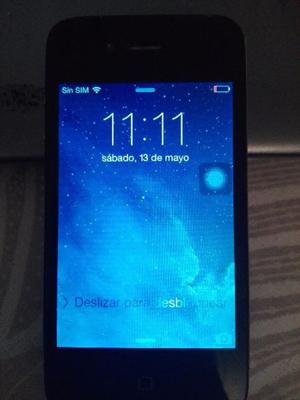 Liquido Impecable Iphone 4 16GB CARGADOR. ORIGINAL Y