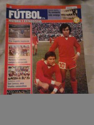 Revista Fútbol N° 10 Historia Y Estadisticas