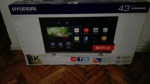 Smart tv 43" Hyundai Ultra Hd 4k