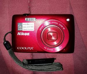 Camara Nikon coolpix s nueva