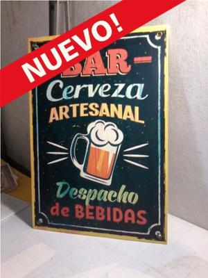 Cartel para decoracion estilo vintage Bar - Despacho de