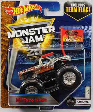 Hot Wheels Monster Jam - El Toro Loco - Edición Chrome!!!