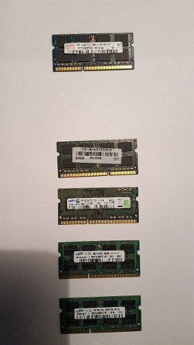 Memorias Ram Sodimm Ddr3 De 2 Y 4 Gb. Samsung Y Genericas