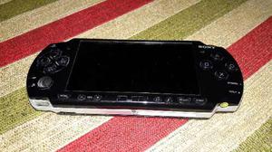 Psp + Cargador, Cable Usb + 5 Juegos + Funda