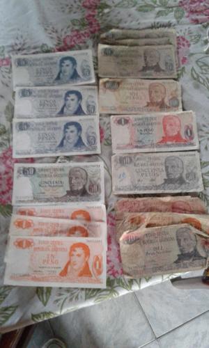 billetes argentinos -el precio es por todo