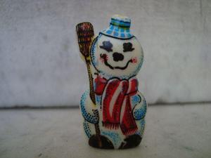 coleccion jack - muñeco de nieve- muñecos chatos