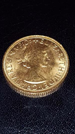 moneda elisabeth de oro