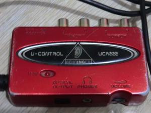 Behringer U-control Uca222 Ultra Interfaz De Audio Flexible