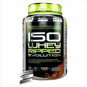 Iso Whey Ripped Star Nutrition X 1kg Proteína + Quemador