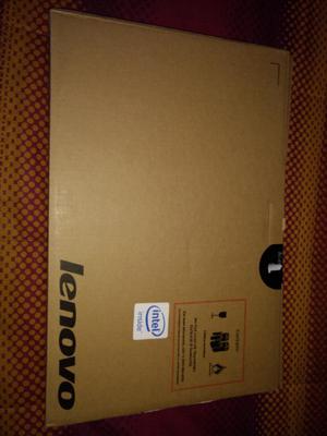 Notebook Lenovo nueva en caja