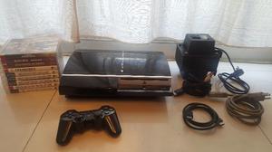 PLAYSTATION 3 + 1 Joystick + 9 Juegos