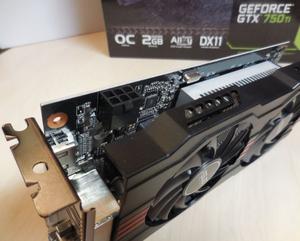 Placa Video Asus GTX 750Ti OC Edition 2Gb Impecable en caja!