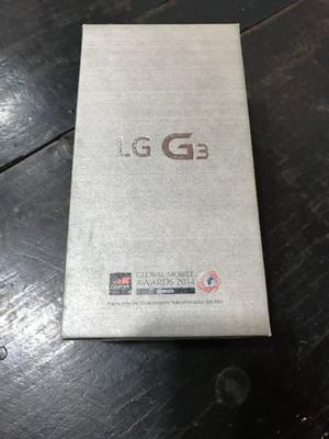 VENDO LG G3 en impecable estado poco uso