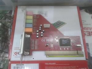 Placa de sonido pci con drivers