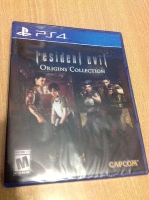 Resident Evil Origins Collection PS4 NUEVO Y FISICO