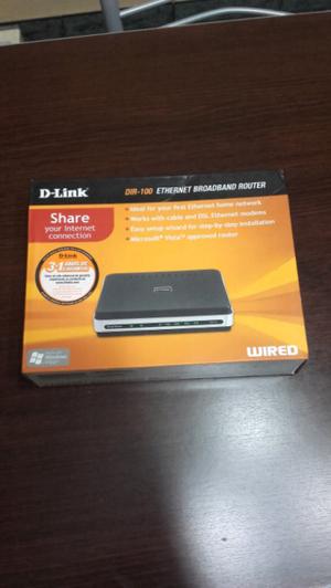 Ruter d-link impecable