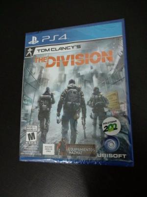 The Division Tom Clancy PS4 FISICO Y SELLADO NUEVO