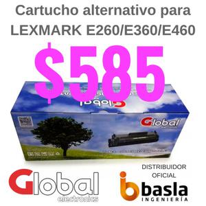 Toner Para Lexmark E260a21l E260 E360 E460 Alternativo 3.5k