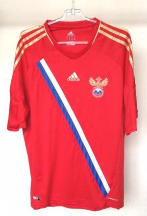 Camiseta Adidas Rusia Modelo Rojo