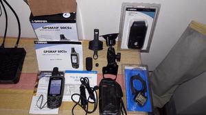 GPS Garmin maps 60 GSx + accesoros+ soporte + etc $ 